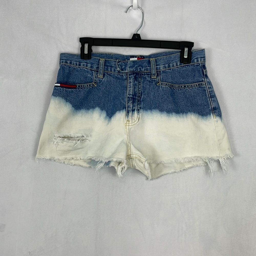 Tommy Hilfiger Vintage Bleached Denim/Jean Shorts. Size 5. Waist 30.